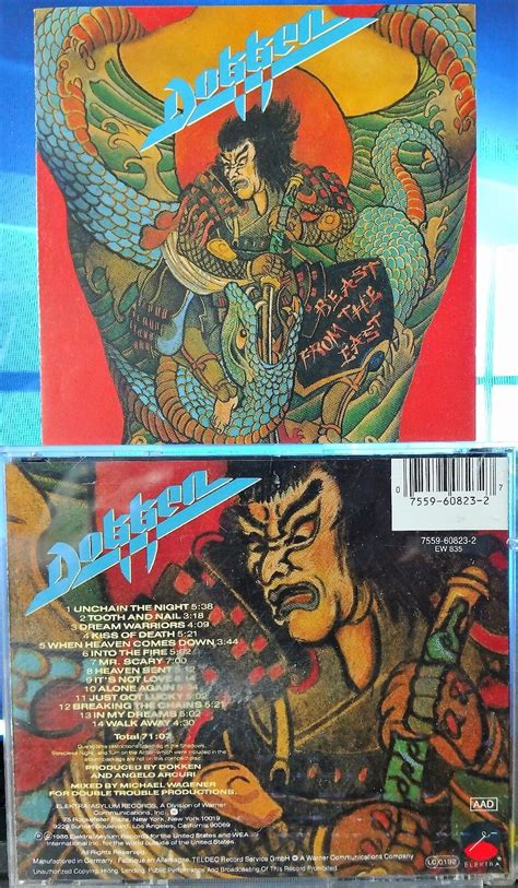 Dokken Beast From The East Cd Elektra Records Germany Ebay