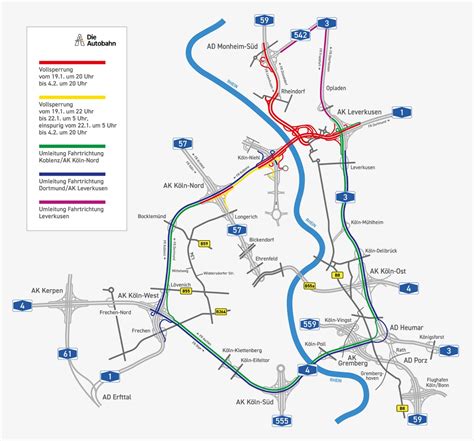 Rheinbrücke Leverkusen gesperrt diese Umleitungen gibt es