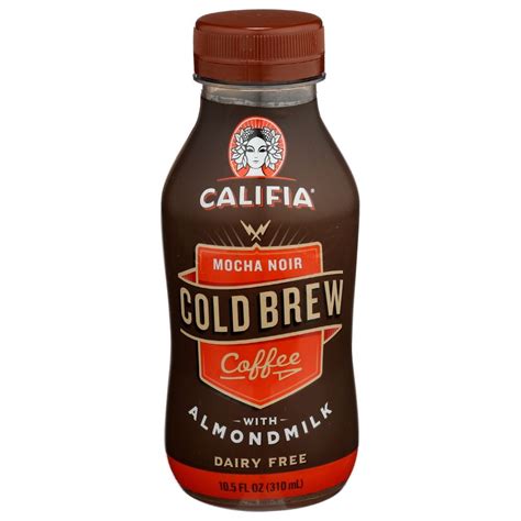 Califia Farms Mocha Noir Cold Brew Coffee With Almond Milk Fluid