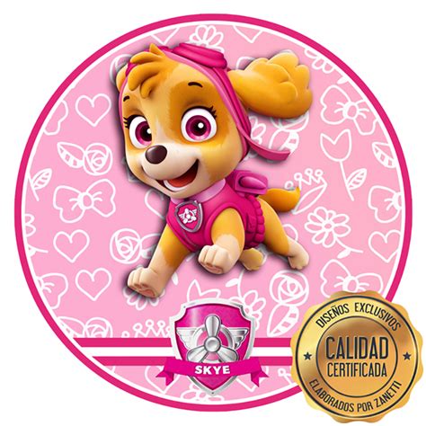 L Mina Paw Patrol Skye Red Zanetti