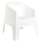 Silla Sillon De Exterior Garden Life Ibiza Rattan Sintetico X Unid