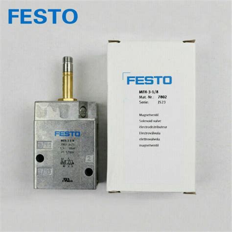 Aluminium Festo Pneumatic Solenoid Valve Mfh At In Halol