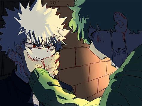 Ver 18 My Hero Academia Villain Deku X Bakugou Evil Deku Fondo De Pantalla Pxfuel