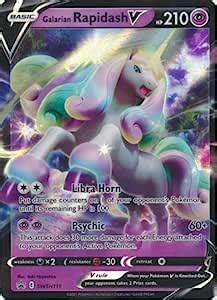 Galarian Rapidash V Swsh Promo Pokemon Sword Shield Promos