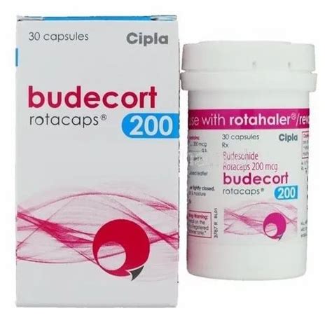 Budesonide Budecort 200 Rotacaps Capsules Treatment Asthma At Rs 100