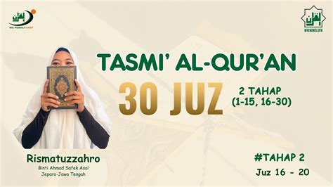 Live Tasmi 30 Juz Bilghoib Mahasantriwati Ma Had Madinatul Qur An