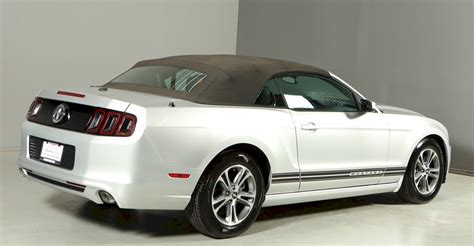 Ingot Silver 2014 Ford Mustang Convertible