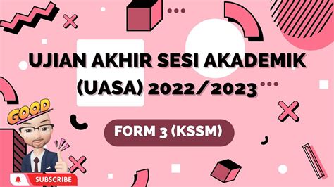 Discussion Ujian Akhir Sesi Akademik Uasa Form Kssm