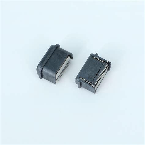 Usb 2 0 Type C 16pin Female Smt Solder Connector China Connector And Type C Connector