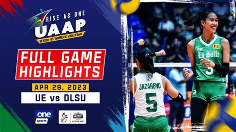 DLSU vs. UE round 2 highlights | UAAP Season 85 Women's Volleyball ...