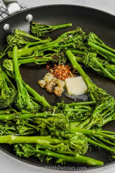 Garlic Soy Broccolini Spend With Pennies