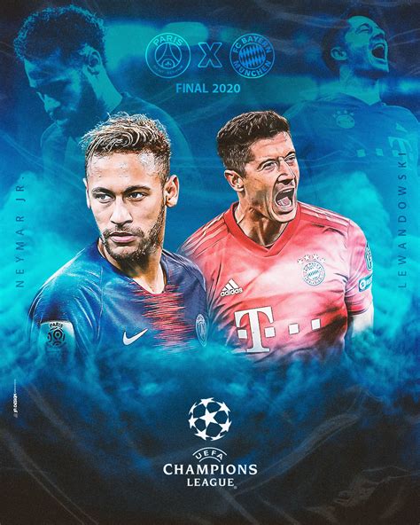 Flyer Final Psg X Bayern On Behance