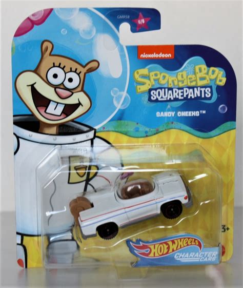 Hot Wheels Spongebob Squarepants Sandy Cheeks Character Cars Sh Ebay