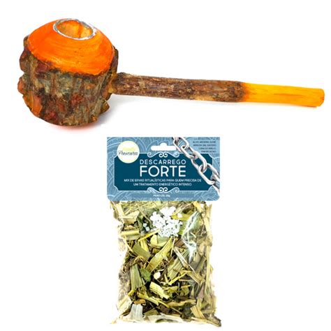 Cachimbo De Angico Banho De Ervas Descarrego Forte Kit Amor Jurema