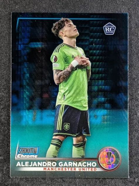 Topps Stadium Club Chrome Uefa Alejandro Garnacho Rookie Rc