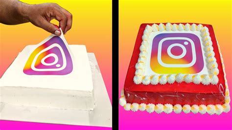 How To Make A Instagram Cake