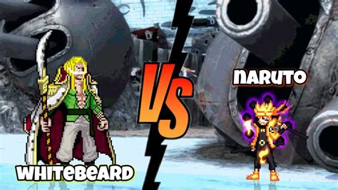 Prime Whitebeard Vs Naruto One Piece X Naruto Fights Mugen Youtube