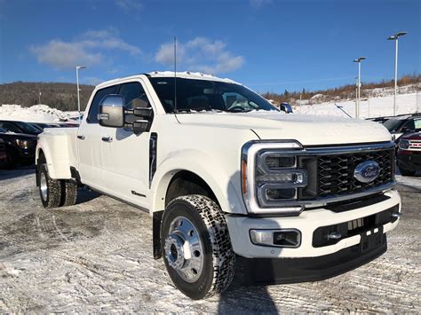 Violette Motors Ltd Edmundston In Edmundston 2023 Ford Super Duty F 450 Drw Platinum 23329