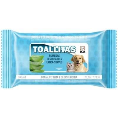 Toallitas húmedas para aseo de mascotas AnimalComfort