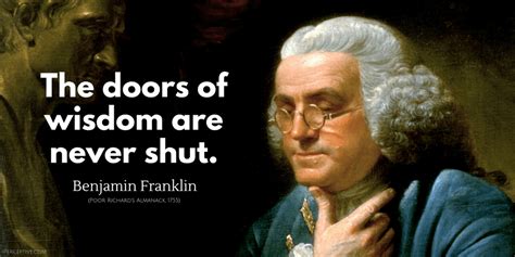 Benjamin Franklin Quotes - iPerceptive