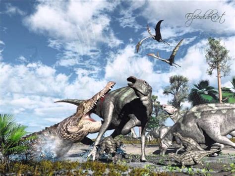 Deinosuchus Vs T Rex