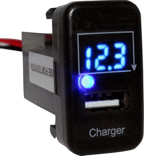 Cllena Toyota USB Charger Voltmeter Tester 1 9ft Wiring And Fuse USB