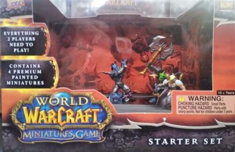 World Of Warcraft Miniatures Game Core Set Starter Set Wow Ebay