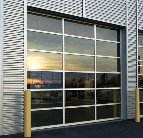 Roll Up Garage Doors With Glass — Schmidt Gallery Design