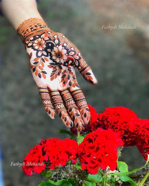 Simple Floral Mehendi Designs With Pictures K Fashion