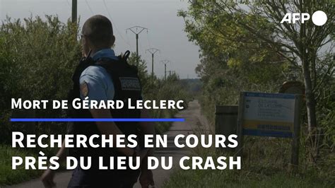 Crash de l avion piloté par Gérard Leclerc les accès à la Loire