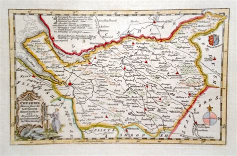 Antique Maps Of Cheshire