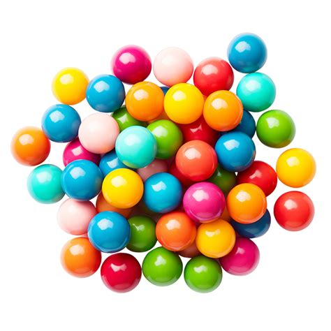 Ai Generated Bubble Gum Balls 35908562 Png