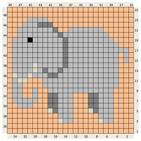 Animal Crochet Charts - The Crafty Co