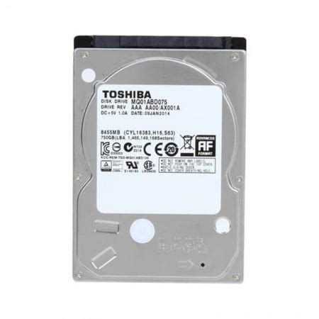 Hard Disk Laptop 750GB Toshiba MQ01ABD075 SATA II Buffer 8MB 5400rpm