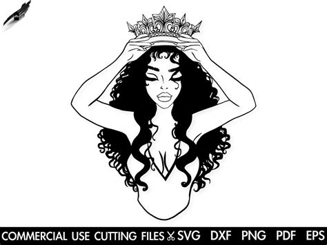 Girl Svg Queen Svg Black Girl Magic Black Woman Svg Black Etsy