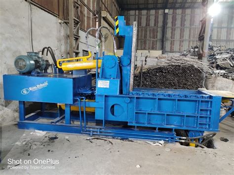 Upto 100 Ton Mild Steel Triple Action Scrap Baling Press Jumbo In