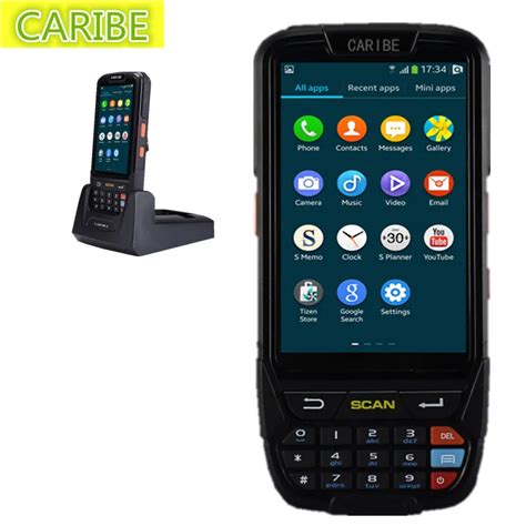 Programmable handheld 1d barcode scanner android wireless with 4G,wifi ...