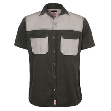 Jonsson Legendary Two Tone Short Sleeve Shirt World Of Workwear