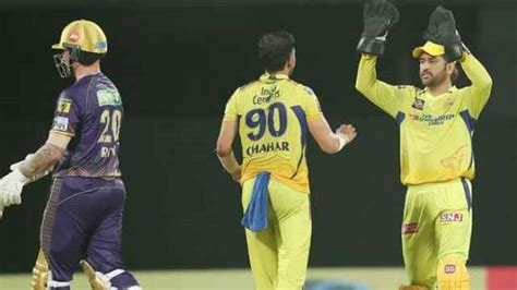 Csk Vs Kkr Highlights कोलकाता नाइट राइडर्स ने चेन्नई सुपर किंग्स का बिगाड़ा गेम 6 विकेट से