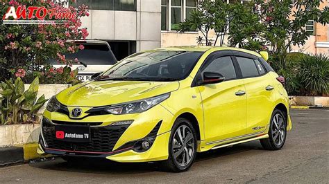 Toyota All New Yaris TRD Sportivo AT Facelift 7Airbag NIK 2019 Yellow