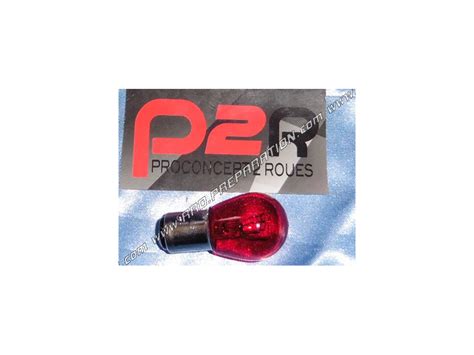 Ampoule De Phare Bay D P R Feu Position Stop V W W Couleur Rouge