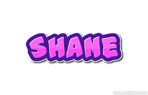 Shane Logo Herramienta De Diseño De Nombres Gratis De Flaming Text