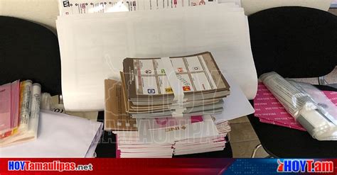 Hoy Tamaulipas Tamaulipas Repone El IETAM 626 Boletas Humedecidas En