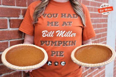 Pumpkin Pie T-Shirt - Bill Miller