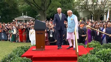 Pm Modi Us Visit व्हाइट हाउस पहुंचे प्रधानमंत्री नरेंद्र मोदी दिया गया गार्ड ऑफ ऑनर