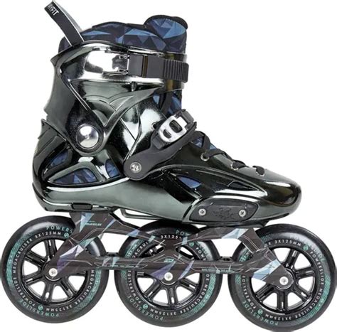 Powerslide Imperial Megacruiser Noir 125 Roller Freeskate