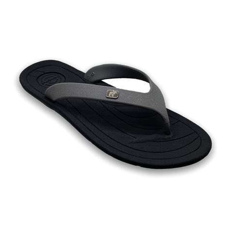 Jual Panama Honu Men Hm Black Grey Sandal Jepit Pria Sendal Karet