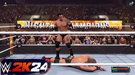 WWE 2K24 WADE BARRETT VS JBL FULL MATCH YouTube