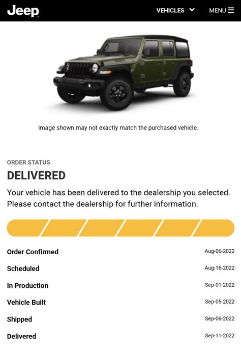 Arriba 51 Imagen 2023 Jeep Wrangler Delivery Date Thptnganamst Edu Vn