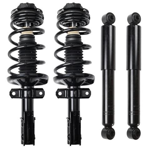 Teledu For 03 07 Saturn Ion Front Complete Struts Springs And Rear Shocks